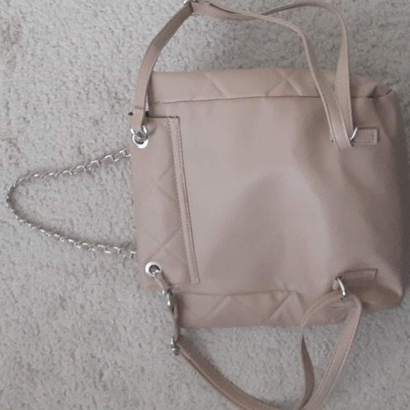 Tan backpack/purse - Picture 2 of 4